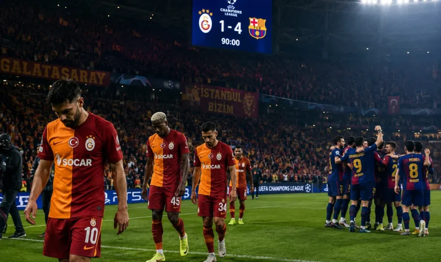 Barcelona Maçı Sonrası Galatasaray Analizi: Devlerin Arasındaki Tempo Farkı