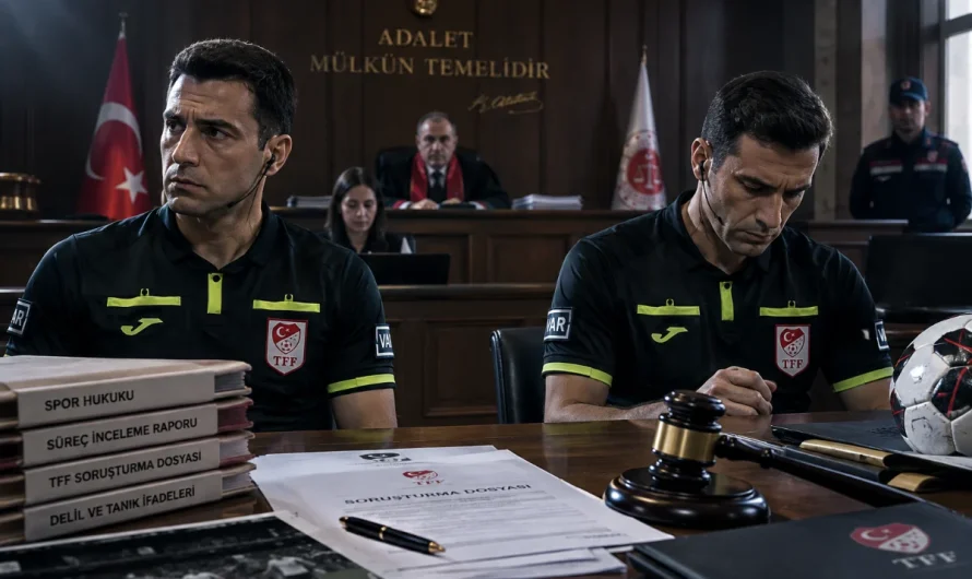 Yeşil Sahadan Adliyeye: Hakemler Dosyasında Kritik Tutuklama Talebi